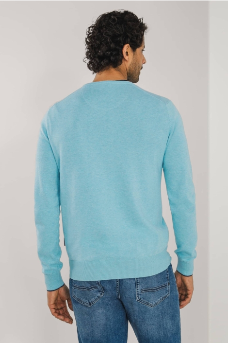 State of Art pullover v-neck plai